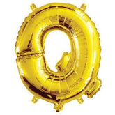 Gold Foil Letter Balloons - Q - The Party Room